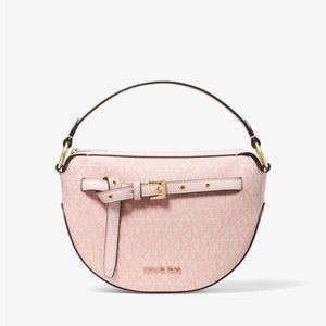 NWT Michael Kors Emilia Medium Logo Shoulder Bag